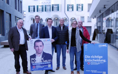 FPÖ zieht mit Ranzmaier & Unterstützung von Altbürgermeister Dillersberger in die Wahl